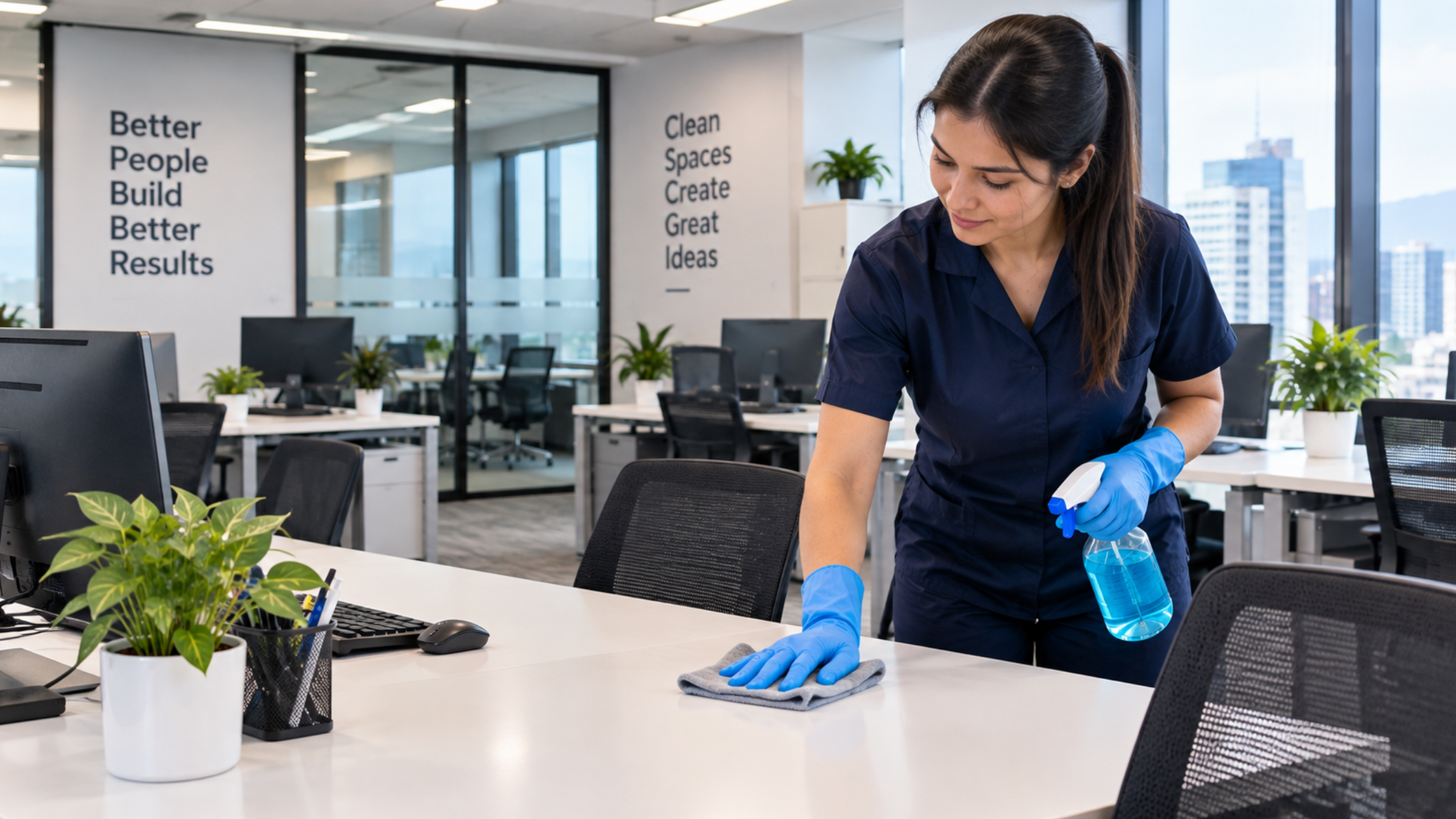 Boost Workplace Productivity with Professional Office Cleaning​